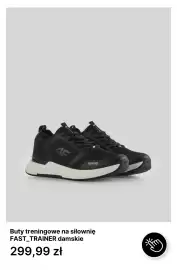 4F gazetka tydzień 43 Strona 2: Buty treningowe na siłownię Fast_Trainer damskie 4F €299,99