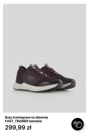 4F gazetka tydzień 43 Strona 4: Buty treningowe na siłownię FAST_TRAINER damskie 4F €299,99