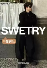 Bershka gazetka tydzień 43 Strona 1: Swetry Bershka €89,90