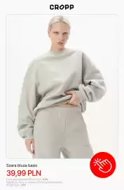 Cropp gazetka tydzień 43 Strona 7: Szara bluza basic Cropp €39,99