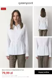 Greenpoint gazetka tydzień 43 Strona 7: Biała koszula z wiązaniem w talii Greenpoint €79,99
