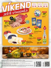 Flop leták týden 43 Strana 12: Dobrý výběr šunka standard dušená €17,90, Hruška €90,00