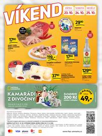 Flop leták týden 43 Strana 12: Chio micro popcorn €17,90, Dobrý výběr šunka standard dušená €17,90