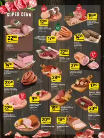Flop leták týden 43 Strana 2: Krahlík Lovecký salám €22,90, Kostelecké uzeniny Bůčková roláda €27,90