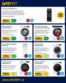 Datart leták týden 43 Strana 14: Sušička prádla LG RC82V9AVHN bílá €11.992,00, Bosch Pračka Serie 4 WAN28270CS bílá €9.992,00