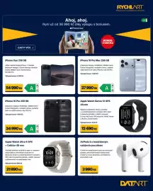 Datart leták týden 43 Strana 5: Apple AirPods 5 s bezdrátovým nabíjecím pouzdrem €3.990,00