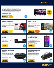 Datart leták týden 43 Strana 7: JVC Minisystém MX-E325B-DAB černý €4.249,00, JVC 65" 4K UHD TV €12.792,00