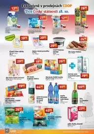 COOP TIP leták Strana 2: Dle Gusta Tuňák kousky €26,90, Dle Gusta Šunka od kosti €29,90