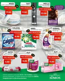 Catalog Simos Pagină 4: Wella vopsea de păr Koleston €22,00, Taft fixativ €11,50