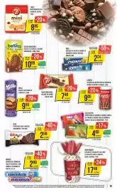 Catalog Mega Image săptămâna 43 Pagină 15: Milka biscuiti cu cremă de ciocolată €9,59, 7days mini croissants €8,85