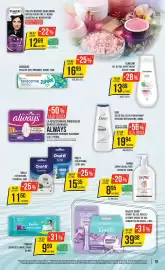 Catalog Mega Image săptămâna 43 Pagină 19: Always absorbante periodice platinum, Farmec săpun lichid pure/sensitive €8,95
