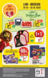 Catalog Mega Image săptămâna 43 Pagină 24: Barilla paste/sosuri, Mega roșii cocktail €12,99