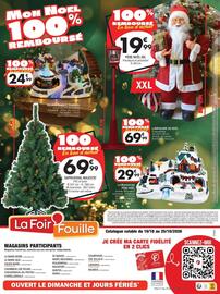 Catalogue La Foir'Fouille semaine 43 page 4: PÈRE NOËL XXL €19,99, LA MAISON DU PÈRE-NOËL €29,99