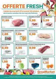 Volantino GrosMarket settimana 43 Pagina 1