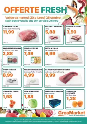 Volantino GrosMarket (valido fino al 26-10)