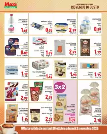 Volantino Maxi Supermercati Pagina 4: Fisarmoniche Mulino Bianco €1,90, Cereali Special K Kellogg's €2,99