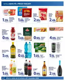 Volantino Ok Sigma Pagina 10: Crackers Gran Pavesi €1,89, Tre luppoli Angelo Poretti €0,99