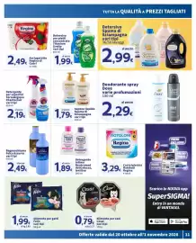 Volantino Ok Sigma Pagina 11: Detergente per superfici Forza&Igiene Chanteclair €2,19