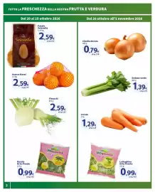 Volantino Ok Sigma Pagina 2: Rucola Orto Pronto €0,99, Finocchi €2,59