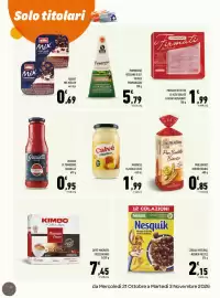 Volantino Conad Tuday Pagina 2: Pan Bauletto Bianco Mulino Bianco €0,85, Passata di pomodoro Graziella €0,95