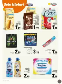 Volantino Conad Tuday Pagina 3: Pastiglie per lavastoviglie Finish ultimate regular €3,15