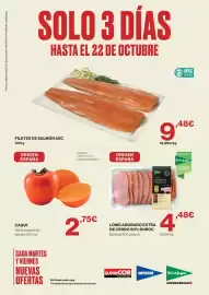 Catálogo El Corte Inglés Página 1: El corte inglés - lomo adobado extra de cerdo 50% duroc €4,48, Origen - caqui €2,75