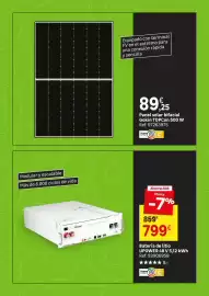 Catálogo Leroy Merlin Página 16: Solar - panel bífical goicn topcon 500 w €89,25, Bateria de litido €799,00
