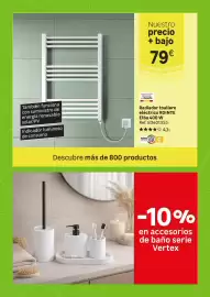 Catálogo Leroy Merlin Página 24: Funciona - radiador toallero eléctrico €79,00