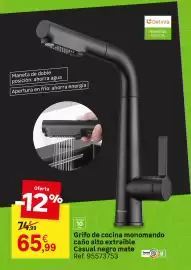 Catálogo Leroy Merlin Página 28: Home - grifo de cocina monomando cano alto extraible €65,99