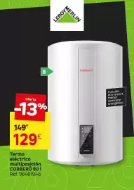 Catálogo Leroy Merlin Página 3: Corberó - termo electrico multiposicion €129,00