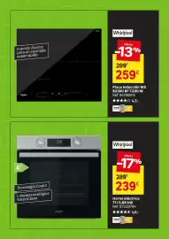 Catálogo Leroy Merlin Página 31: Whirlpool - placa induccion ws €259,00, Whirlpool - horno eléctrico €239,00