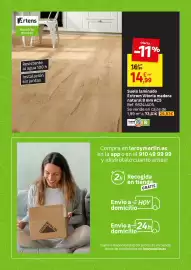Catálogo Leroy Merlin Página 34: Home - suelo laminado extrem vitoria madera natural 8 mm ac5 €14,99