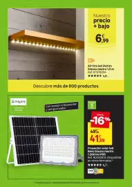 Catálogo Leroy Merlin Página 62: Solar - proyector led bevo blanco neutro €41,99, Blanco - kit tira led 240 lm neutro €6,99