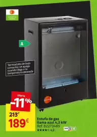 Catálogo Leroy Merlin Página 7: Equation - estufa de gas llama azu €189,00