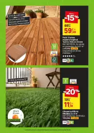 Catálogo Leroy Merlin Página 70: Tropical - pack 5 lamas madera tall 9 x 150 cm 19 mm €59,49, Home - cèsped artificial €11,19