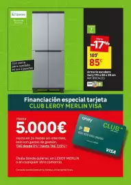 Catálogo Leroy Merlin Página 72: Solo - hasta 24 meses sin intereses €5.000,00