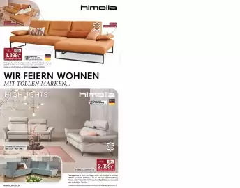 Opti Wohnwelt Prospekt Seite 4: Polster Garnitur in Leder Soft Nappa Asche €2,40, Himolla Polstergarnitur €3,40