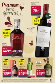 Fleggaard tilbudsavis Side 1: Glenfiddich 12 YO €349,99, Botocal Reserva Exclusiva Rom €249,99