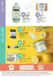 Catalogue L'Eau Vive page 10: COSLYS Shampooing dermatologique €10,41, COSMO NATUREL Shampoing solide ultra doux €6,76