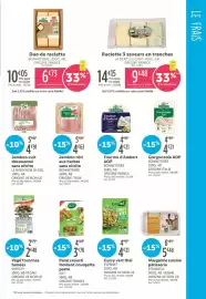 Catalogue L'Eau Vive page 3: BONNETERRE Duo de raclette €6,73, Bonneterre Gorgonzola AOP €4,21