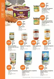 Catalogue L'Eau Vive page 4: PRIMEAL Coquillettes demi-complètes €1,49, BONNETERRE Tartinade de légumes courgette curry €1,90
