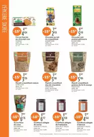 Catalogue L'Eau Vive page 6: FAVRICHON Muesli croustillant €5,06, DESTINATION Sucre fleur de coco €6,76