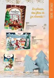 Catalogue L'Eau Vive page 7: YOGITEA Christmas tea €3,85, YOGITEA Christmas Calendar €9,50