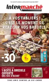 Catalogue Intermarché Hyper page 1: Du mardi 27 octobre au dimanche 8 novembre 2026(a) Intermarché A VOS TABLIERS ! C'EST LE