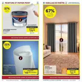 Zelfbouwmarkt folder Pagina 16: Levis primer pour mur et plafond €79,99, Voile de rénovation €49,99