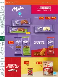 Folheto Recheio semana 43 Página 20: Milka Tablete de Chocolate Leite/ Avelãs Inteiras/ Biscoff €2,19, Chantilly royal €1,29