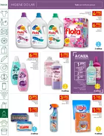 Folheto Recheio semana 43 Página 36: Sabão azul solavar €0,89, Amaciador ultra gama €1,29
