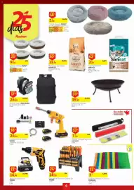 Folheto Auchan Página 4: Colete + Triângulo Segurança Auchan €7,50, Cama p/ Animais Fluffy €5,99