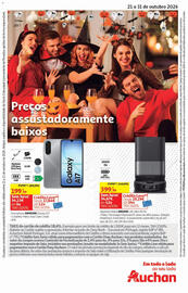Folheto Auchan Página 36: Aspirador Robot DREAME L40 Ultra AE Kit €399,99, Smartphone samsung galaxy a17 €199,99