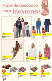 Folheto Auchan Página 18: Pijama Polar Fleece Inextenso €7,99, Pijama coral fleece inextenso €14,99
